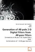 Generation of All-pole 2-D Digital Filters from All-pass Filters