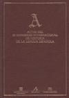 Congreso Internacional de Historia de la Lengua Española : actas del III Congreso Internacional de Historia de la Lengua Española, celebrado en 1993, en Salamanca