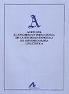 Actas del II Congreso Internacional de la Sociedad Española de Historiografía Lingüística (León, 2-5 de marzo de 1999)