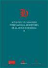 Actas del VII Congreso Internacional de Historia de la Lengua Española : celebrado en Mérida, México, del 4 al 7 de septiembre de 2006