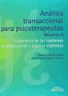 Análisis transaccional para psicoterapeutas II : tratamiento de los trastornos de personalidad y algunos síndromes