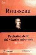 Rousseau : profesión de fe del vicario saboyano (1-153)