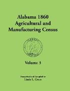 Alabama 1860 Agricultural and Manufacturing Census