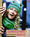 Gorros de punto con formas de animales