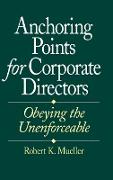 Anchoring Points for Corporate Directors