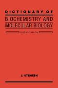 Dictionary of Biochemistry and Molecular Biology