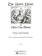 The Lord's Prayer: Voice and Guitar