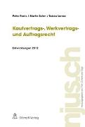 Kaufvertrags-, Werkvertrags- und Auftragsrecht, Entwicklungen 2012