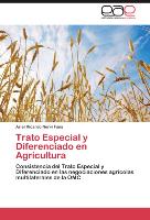 Trato Especial y Diferenciado en Agricultura