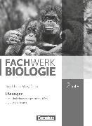 Fachwerk Biologie, Nordrhein-Westfalen, Band 2 - Teil B, Lösungen zum Schülerbuch, Mit gestuften Hilfen und Erweiterungen