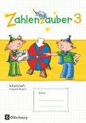 Zahlenzauber, Mathematik für Grundschulen, Ausgabe Bayern 2014, 3. Jahrgangsstufe, Arbeitsheft, Mit Lösungsheft