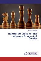 Transfer Of Learning: The Influence Of Age And Gender