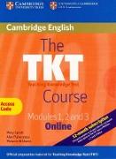 The TKT Course Modules 1, 2 and 3 Online (Trainee Version Access Code Card)