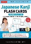 Japanese Kanji Flash Cards Kit Volume 1: Kanji 1-200: Jlpt Beginning Level: Learn 200 Japanese Characters Including Native Speaker Audio, Sample Sente