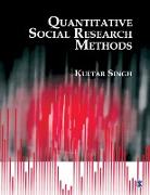 Quantitative Social Research Methods