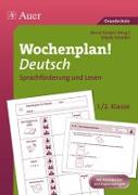 Wochenplan Deutsch, Sprachförderung/Lesen 1-2