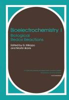 Bioelectrochemistry I