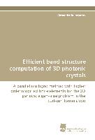 Efficient band structure computation of 3D photonic crystals