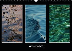 Wasserfarben (Wandkalender immerwährend DIN A3 quer)