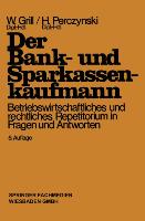 Der Bank- und Sparkassenkaufmann