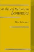 Analytical Methods in Economics