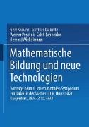 Mathematische Bildung und neue Technologien