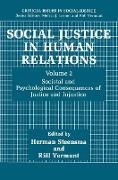 Social Justice in Human Relations Volume 2