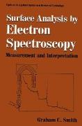 Surface Analysis by Electron Spectroscopy