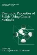 Electronic Properties of Solids Using Cluster Methods