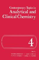 Contemporary Topics in Analytical and Clinical Chemistry