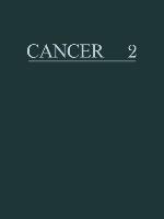 Cancer a Comprehensive Treatise 2