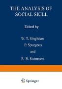 The Analysis of Social Skill