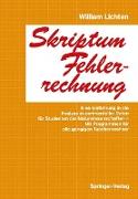 Skriptum Fehlerrechnung