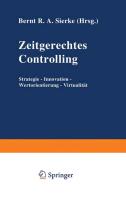 Zeitgerechtes Controlling