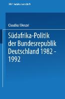 Südafrika-Politik der Bundesrepublik Deutschland 1982 ¿ 1992