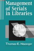 Management of Serials in Libraries