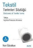 Tekstil Terimleri Sözlügü - Dictionary Of Textile Terms Ciltli