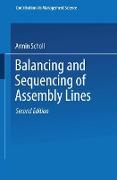 Balancing and Sequencing of Assembly Lines