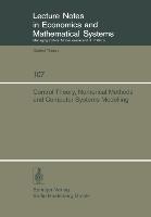 Control Theory, Numerical Methods and Computer Systems Modelling