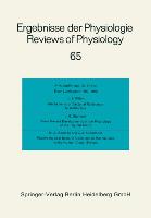 Ergebnisse der Physiologie / Reviews of Physiology