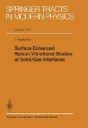 Surface Enhanced Raman Vibrational Studies at Solid Gas Interfaces