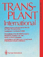 Transplant International Official Journal of the European Society for Organ Transplantation