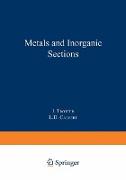 Metals and Inorganic Sections