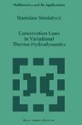 Conservation Laws in Variational Thermo-Hydrodynamics