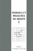 Probability Measures on Groups X