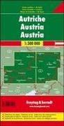Österreich, Autokarte 1:300.000, freytag & berndt