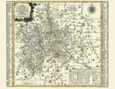 Historische Karte: Ämter Augustusburg, Chemnitz, Sachsenburg mit Frankenberg und Stollberg 1758 (Plano)