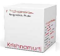 Krishnamurti Ausgewählte Werke