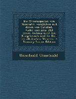 Die Mineralquellen Von Neuenahr, Verglichen Mit Denen Von Carlsbad, Vichy Und EMS. Mit Einem Anhang Uber Den Kurgebrauch Und Die Diat Bei Alkalischen