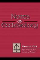 Notes on Ecclesiology